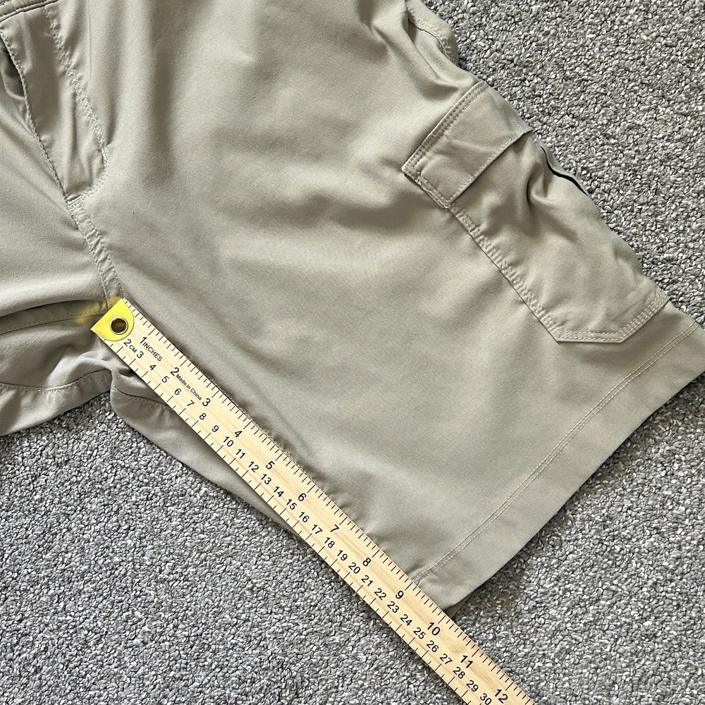 Duluth Trading Co. Dry on the Fly 10" Cargo Shorts Women's 8 Stone Hiking $80 - Picture 9 of 9